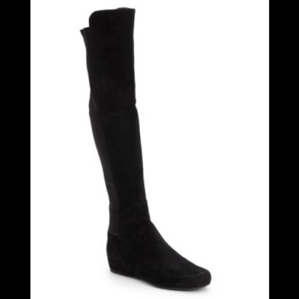 Stuart Weitzman Over-The-Knee Wedge Boots 5050